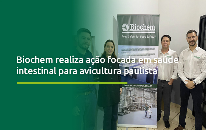 Biochem realiza ação focada em saúde intestinal para avicultura paulista 3 modelo de capa post blog 1 1