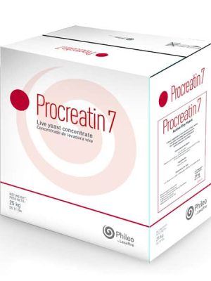 Procreatin 7 - Probióticos de levedura concentrado com alto teor de levedura viva Saccharomyces cerevisiae